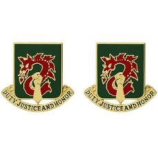 504th Military Police Battalion Unit Crest (Duty, Justice and Honor)